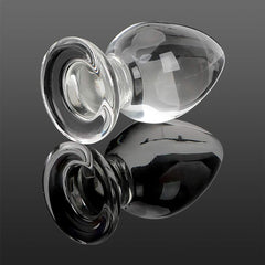 Sisandsis Dress Transparent Plug Glass