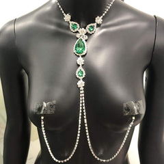 Sisandsis Dress Nipple Clamp Necklace