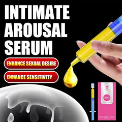 Personal Orgasm Enhance Pleasure Syringe Lubricant 1.5ml*3pcs