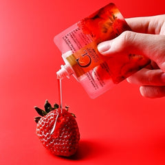 Strawberry Oral Fruit Flavored Lubricant Sex Lubricant Gel