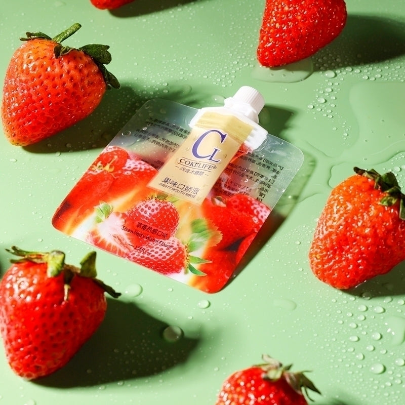 Strawberry Oral Fruit Flavored Lubricant Sex Lubricant Gel