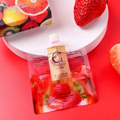 Strawberry Oral Fruit Flavored Lubricant Sex Lubricant Gel