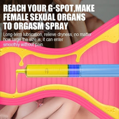 Personal Orgasm Enhance Pleasure Syringe Lubricant 1.5ml*3pcs