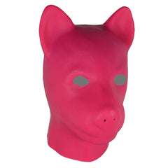 Animal Fetish Latex Pig Mask