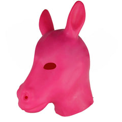 Animal Fetish Latex Pig Mask