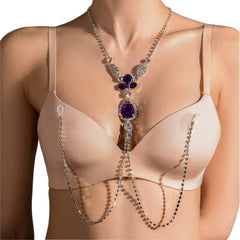 Sisandsis Dress Nipple Clamp Necklace