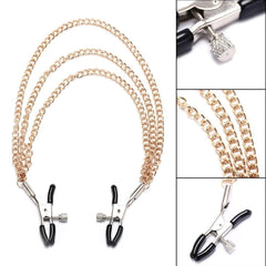 Sisandsis Dress Nipple Clamp Necklace