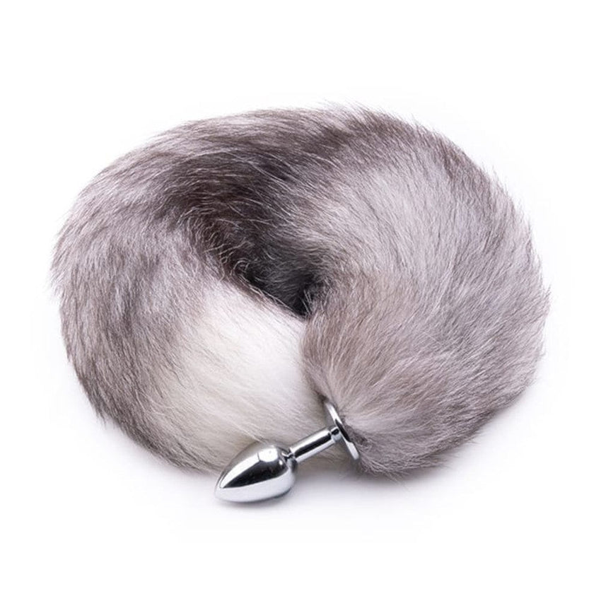 Sisandsis Dress Fox Tail Butt Plug 16 Inches Long