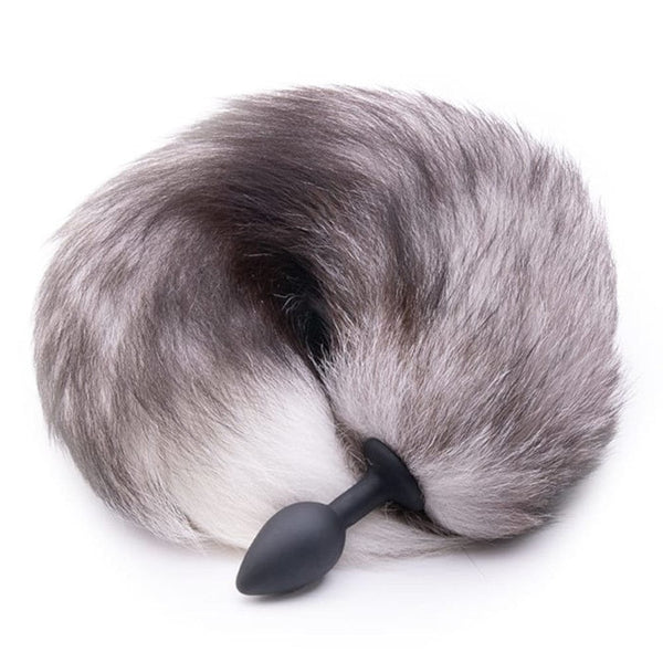 Sisandsis Dress Fox Tail Butt Plug 16 Inches Long