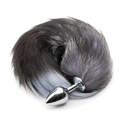 Grey Fox Metal Tail Plug 18'