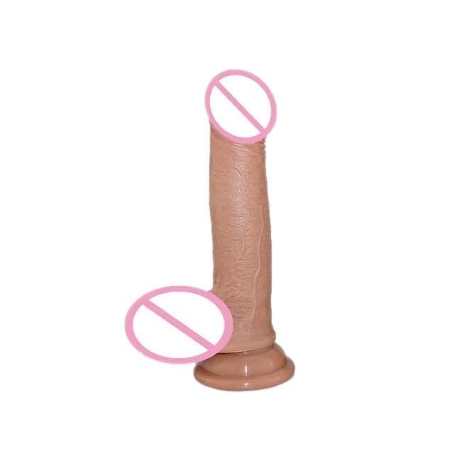 Sisandsis Dress 7 Inch Silicone Suction Cup Dildo