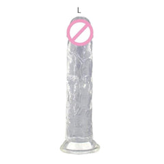 Crystal Jelly Dildo for Strap On