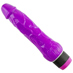 Luxurious Textured Purple Vibrator