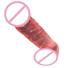 Thick Pink 8 Inch Realistic Dildo With Suction Cup