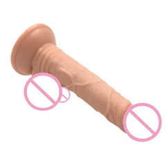 Sisandsis Dress 7 Inch Suction Cup Dildo With Testicles