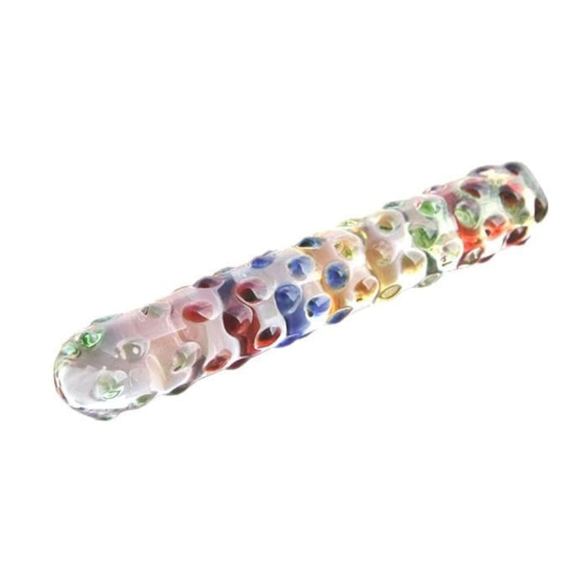 Double Ended Dotted Stimulation Colorful Dildo