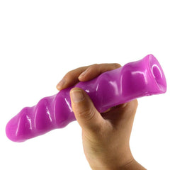 Erotic Flexible Corkscrew Dildo