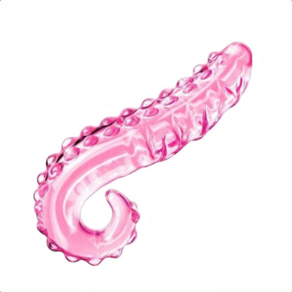 Pink Glass Tentacle Dildo