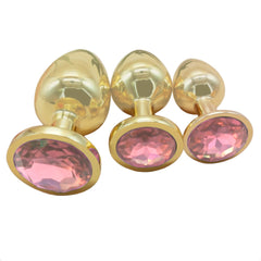 Gold Jeweled Butt Plug