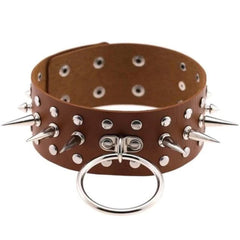 Spiked Bondage Sisandsis Dress Collar