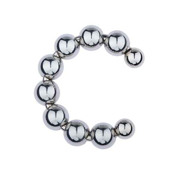 C-Shaped Beaded Stainless Glans Ring