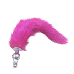 16' Aluminum Black Fox Tail Plug - Sisandsis Dress