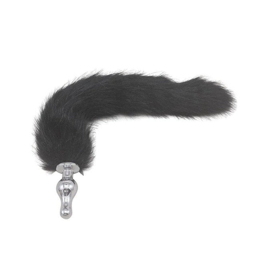 16' Aluminum Black Fox Tail Plug - Sisandsis Dress