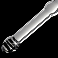 Clear Double Headed Glass Dildo