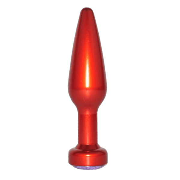 Red Metal Dildo