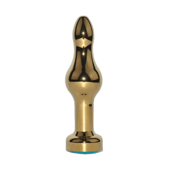 Gold Plated Metal Dildo