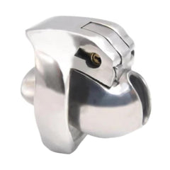 Solid Metal Nub Chastity Cage