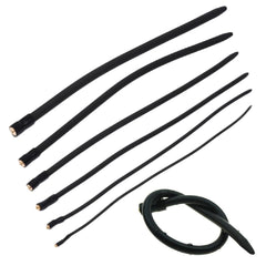 Electro Shock Black Silicone Urethral Sounds