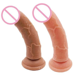 Beginners Erotic 6 Inch Soft Dildo With Suction Cup