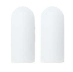 Smooth Open-Ended White Silicone Penis Sleeve