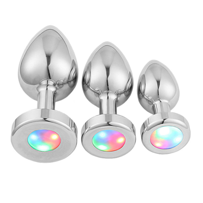 Light Up Butt Plug Set (3 Piece)