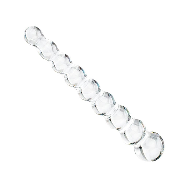 Beaded Glass Anal Dildo