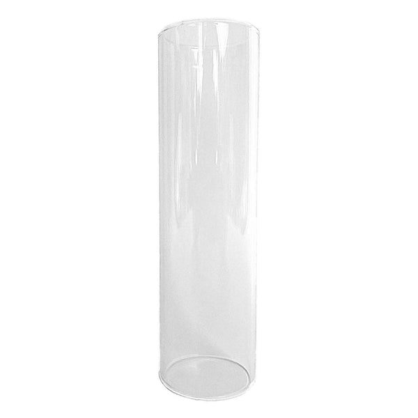 Cylinder Glass Hollow Butt Plug 5.51 Inches Long