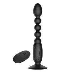 Vibrating Anal Beaded Butt Plug