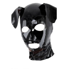 Black Pooch Latex Dog Masks