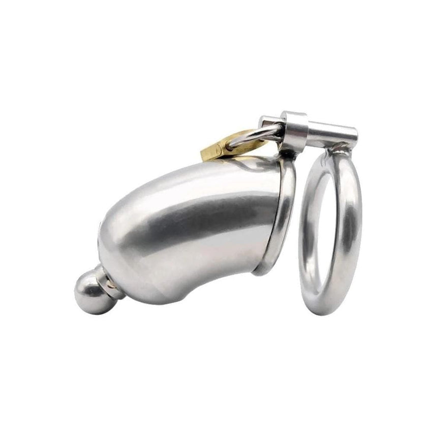 Full Metal Chastity Cage Catheter