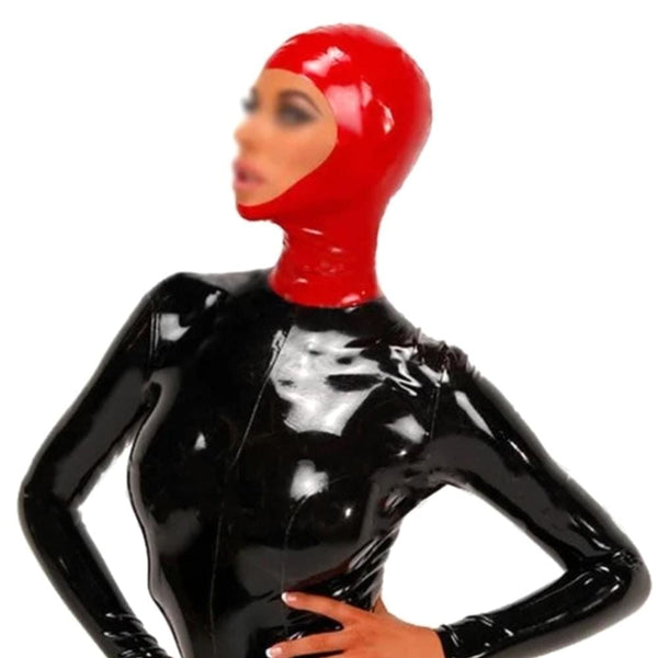 Open Face Latex Fetish Mask