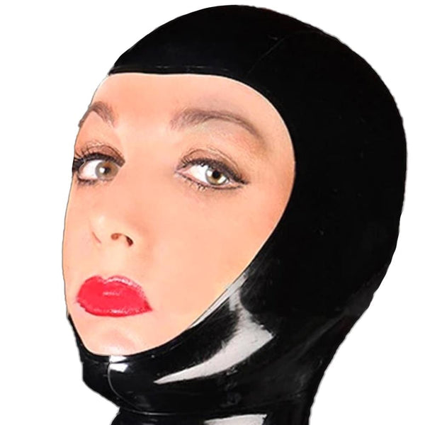 Sisandsis Dress Open Face Latex Hood