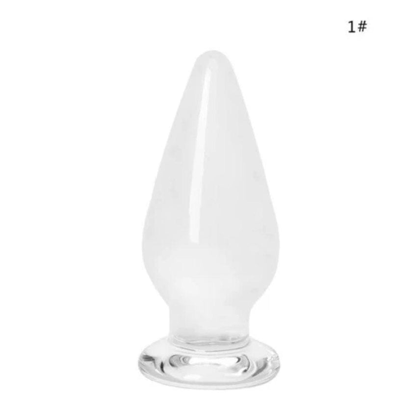 7 Styles Crystal Glass Stimulator Plug