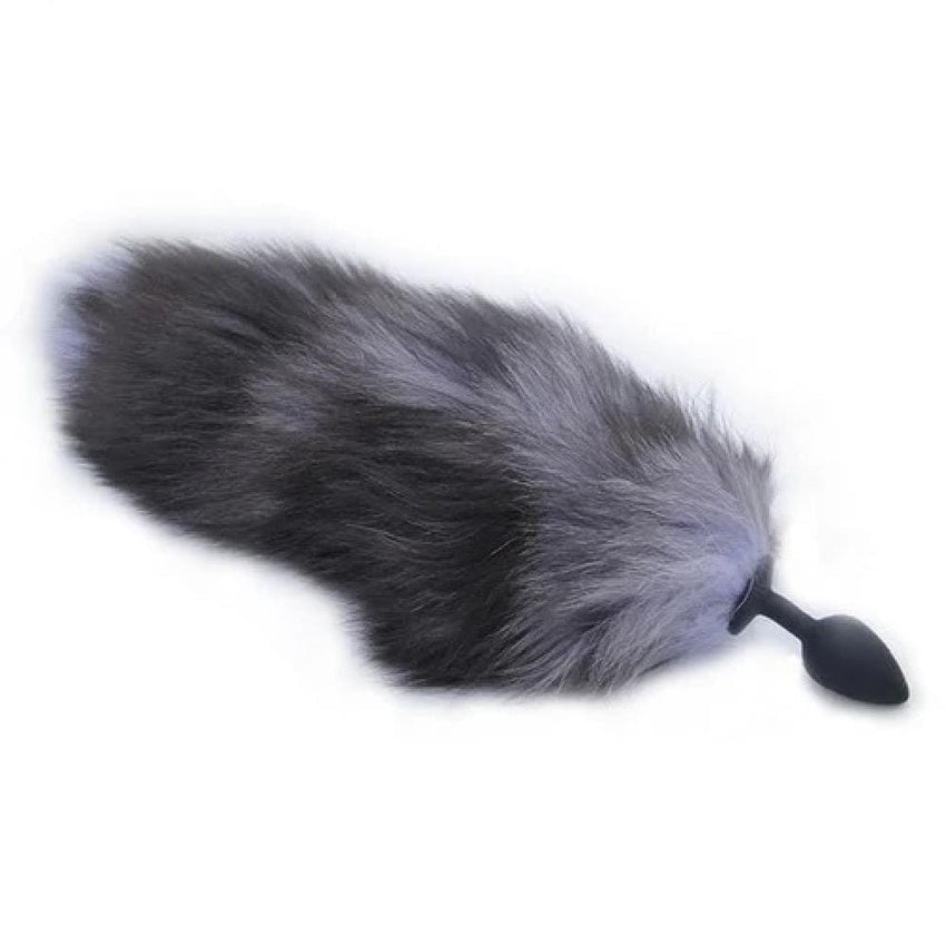 18' Seductive Wolf Tail Plug