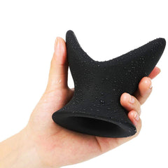 V-Shaped Silicone Hollow Butt Plug 2.76 to 3.94 Inches Long