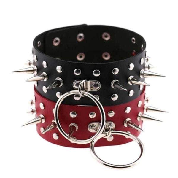 Spiked Bondage Sisandsis Dress Collar