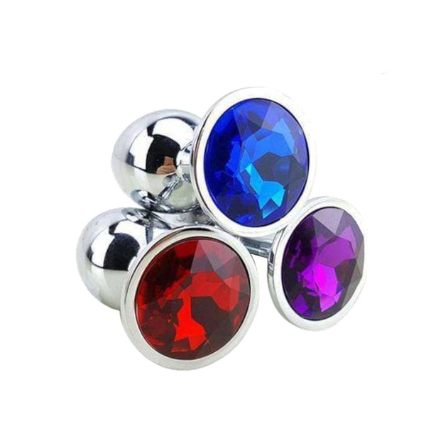 Jeweled Princess Plug 3 Piece Set