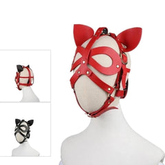 Horny Slave's Bondage Mask