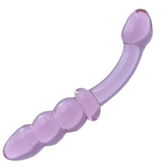 Pink Sexy Double Ended Beaded Dildo