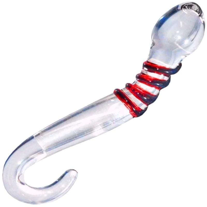 Masturbation Tentacle Curved Glass Dildo